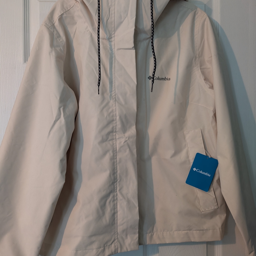 Columbia Cream Shell Jacket for Women XL